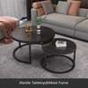 Dining Table: Round Dining Coffee Table In Kendu thumb 4