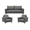 Leather 5 Seater Executive Reception Bench thumb 4