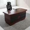 Office Desk : Brown Mahogany 1.2M Executive Office Desk thumb 5