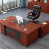 Office Desk; 1.8M Mahogany L-Shaped Office Desk thumb 14