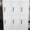 OFFICE CABINET: 12 Locker White Metal Cabinet thumb 2
