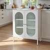 Cabinets : 2-Door Glass Display Storage Cabinet thumb 5