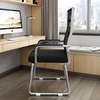 Office Chair: High Back Black Waiting Chair With Mesh Back thumb 4