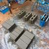 Manual Cement Brick Maker Blue Durable Frame thumb 0