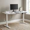 1.2  M White Electric Standimg Desk thumb 2
