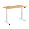 Adjustable table: 120cm adjustable electric home office desk thumb 3