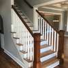 Mangowood solid Kingposts & Balustrades for stairs thumb 2