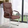 Office Chair: Leather Ergonomic Comfortable Waiting Chair thumb 4