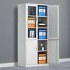 Office cabinet: 2-door steel office file cabinet thumb 0