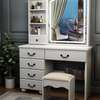 Dressing Table; White Dressing Table With Drawers thumb 5
