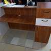 Office Desk: 1.6 Meter Reception Front Office Desk thumb 3