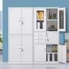 Office Cabinet; Sleek Steel Office Cabinet With Inbuilt Safe thumb 0