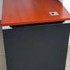 Red Applewood Executive Desk + Cabinet thumb 2