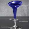 Barstool; Adjustable swivel barstool (Black) thumb 3