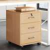 Cabinets : 3 Drawer Mobile Pedestal Cabinet thumb 2