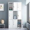 9 Locker Metallic Storage Cabinet thumb 7