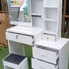 Dressers: Modern Elegant Dressing Table Vanity With Mirror thumb 0