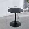 Dining Tables; Round Black Dining Table In Menyikwa thumb 5