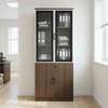 2-Door Mahogany Wooden Cabinet thumb 4