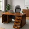 Executive Desks : 1400mm Office Desk with inbuilt Drawers thumb 1