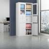 2-Door metallic office storage cabinet with safe thumb 11