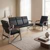 Leather 5 Person Office Meeting Sofa thumb 4