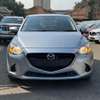 Mazda Demio silver color fully loaded 2019 model. thumb 2