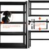 5-Tier Large Metallic Shelving Utility Rack thumb 2
