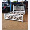 Quality and durable metallic beds with wooden finish thumb 11