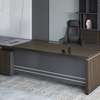 Office Desk: 180CM Luxurious Dark Wood Office Desk thumb 5