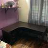 1.4-meter wooden custom home/office desk thumb 0