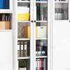 Office Cabinet:  Full 2-Doors Filing Glass Office Cabinet thumb 3