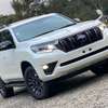 Toyota Land cruiser prodo TXL white color 2021 model. thumb 9