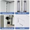 2 Door Full Glass Display Office Cabinet thumb 5