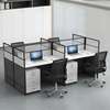 Office Workstations : 4 Way Office Working Desk thumb 8
