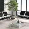 Office Bench; 3 Link padded office waiting bench thumb 5