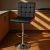 Barstools : Leather Swivel Counter Barstool thumb 3