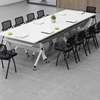 Foldable Table : White Foldable Office Table In Rongo thumb 6