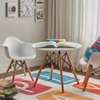 Dining Tables;White Round Dining Table In Tabaka thumb 5