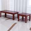 Coffee Table; Mahogany Home Office Coffee Table thumb 1