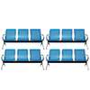 3-Seater Steel Hospital Reception Quest Bench thumb 4