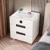 Smart Bedside Table with LED Lighting and Wireless Charging thumb 2