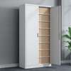 Office Vertical 2-Wide Metal Supplies Cabinet thumb 0
