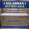 SOLARMAX 12V 200Ah Deep Cycle Solar Battery thumb 1