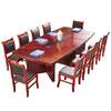 Office Table: 2.4mm Executive Office Table In Tabaka thumb 1