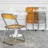 Modern Foldable Armless Dining Chair thumb 4