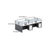 4-Way Modular Office Workstation thumb 4