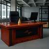 Office Desk: 2.0m Meless Mahogany Statement Panel Desk thumb 1