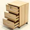 Cabinets : 3-Drawer Wooden Pedestal Cabinet thumb 4