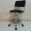 Black Modern Swivel Barstool thumb 2